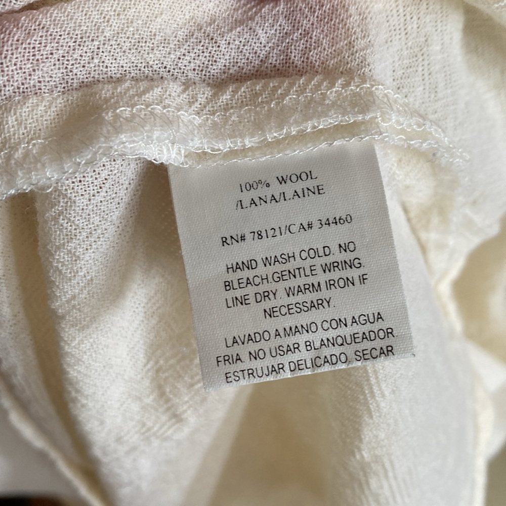 EILEEN FISHER 190% wool Lana oversized shirt - Picture 6 of 12